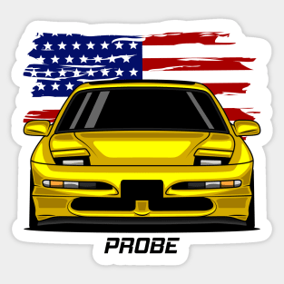 Front Probe Yellow Sticker